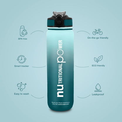 Smart Water Bottle -  Blue