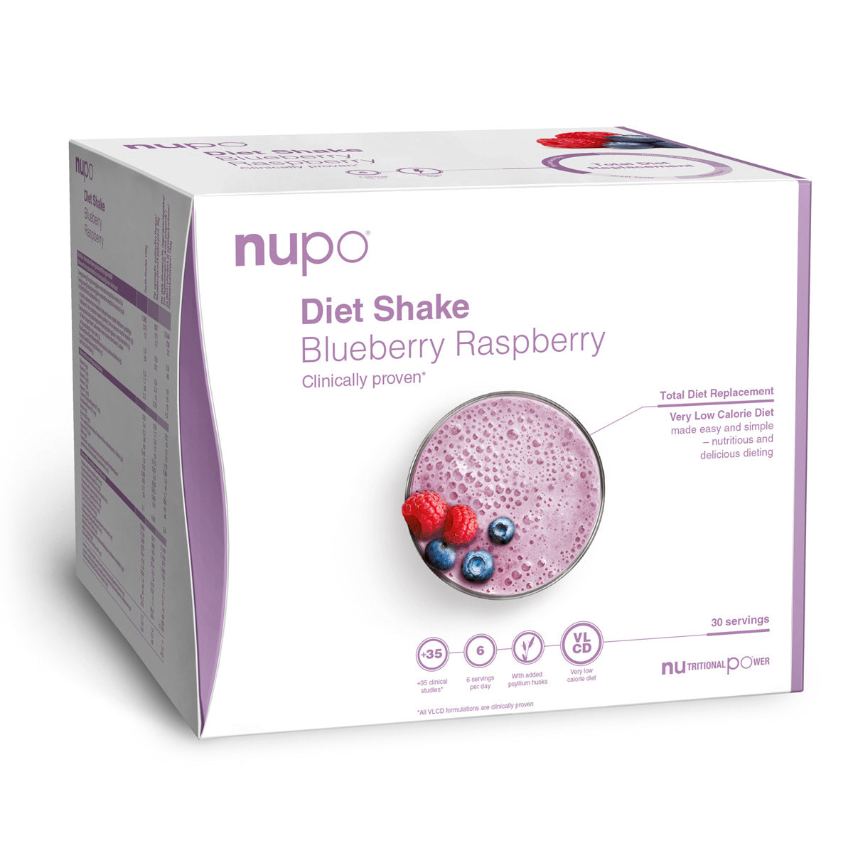 Nupo Diet Shake Value Pack - Blueberry Raspberry
