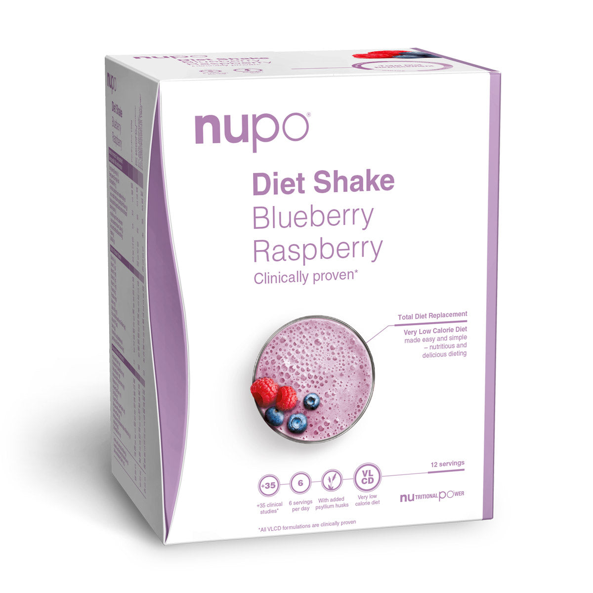 Nupo Diet Shake - Blueberry Raspberry