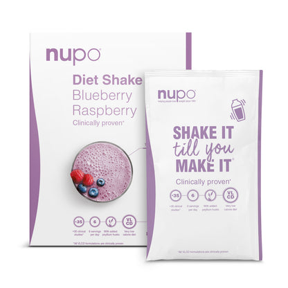 Nupo Diet Shake - Blueberry Raspberry