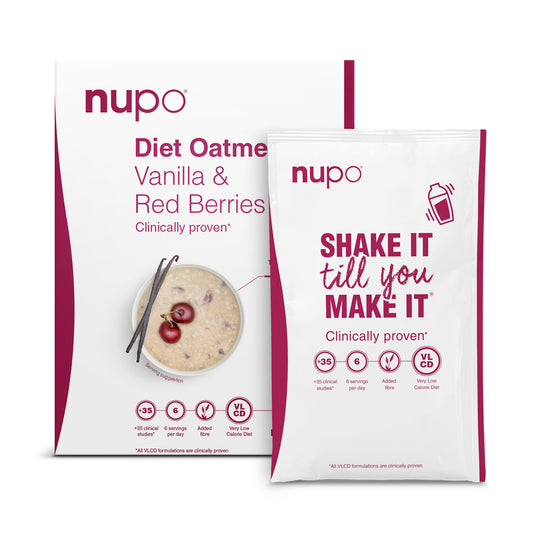Nupo Diet Oatmeal - Vanilla Red Berries