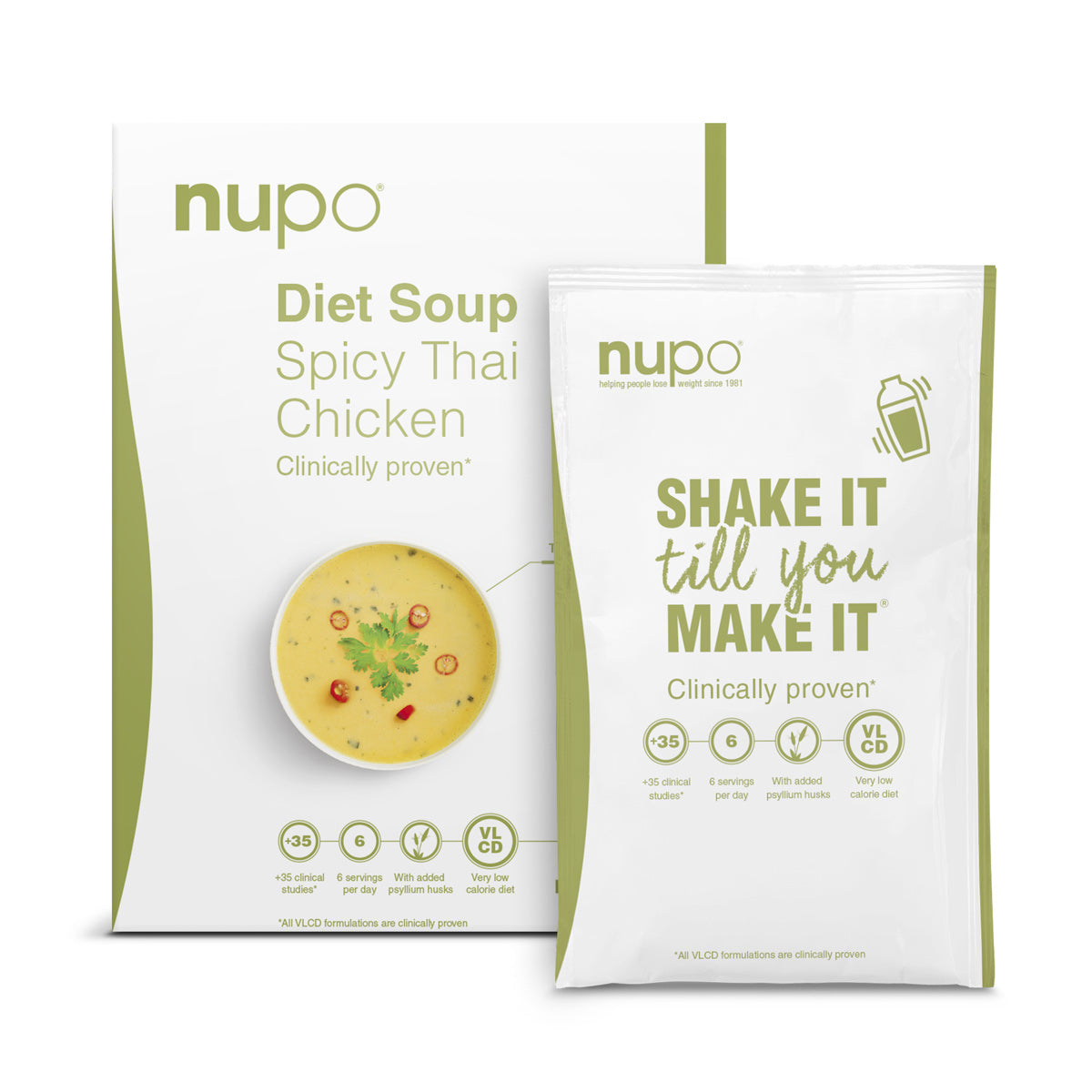 Nupo Diet Soup - Spicy Thai Chicken
