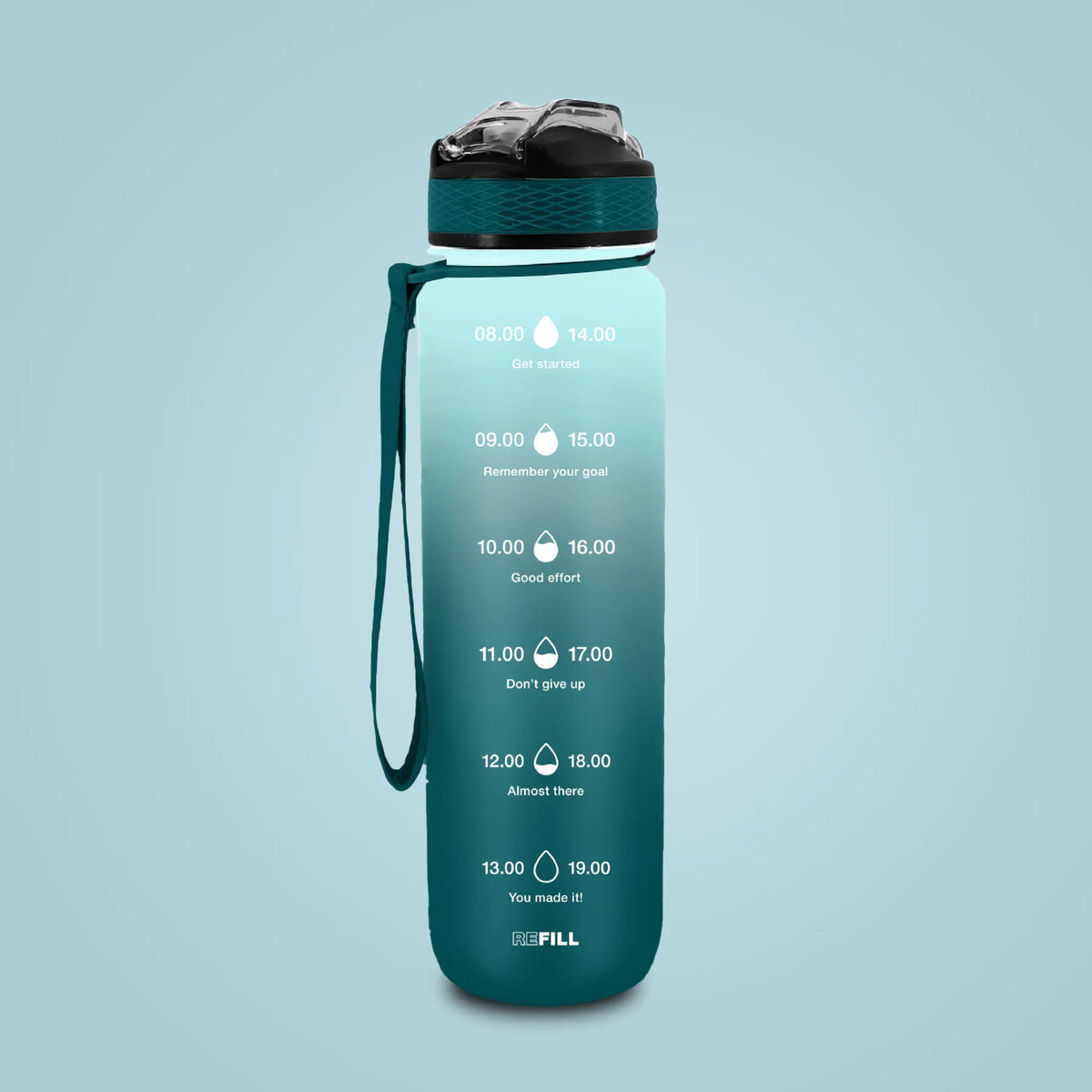 Smart Water Bottle -  Blue