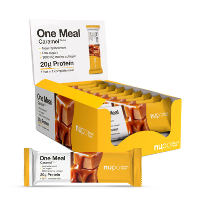 Nupo One Meal Bar Caramel - Collagen