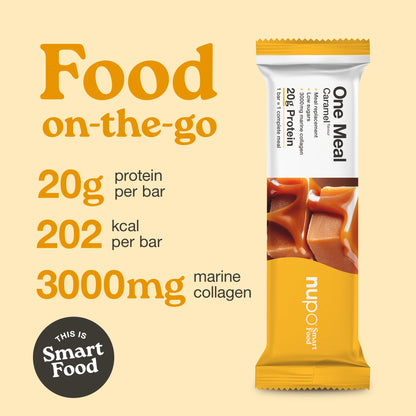 Nupo One Meal Bar Caramel - Collagen