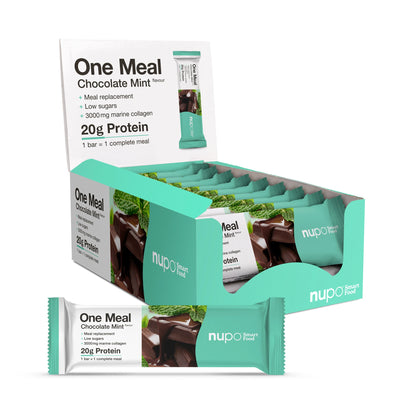 Nupo One Meal Bar Chocolate/Mint - Collagen