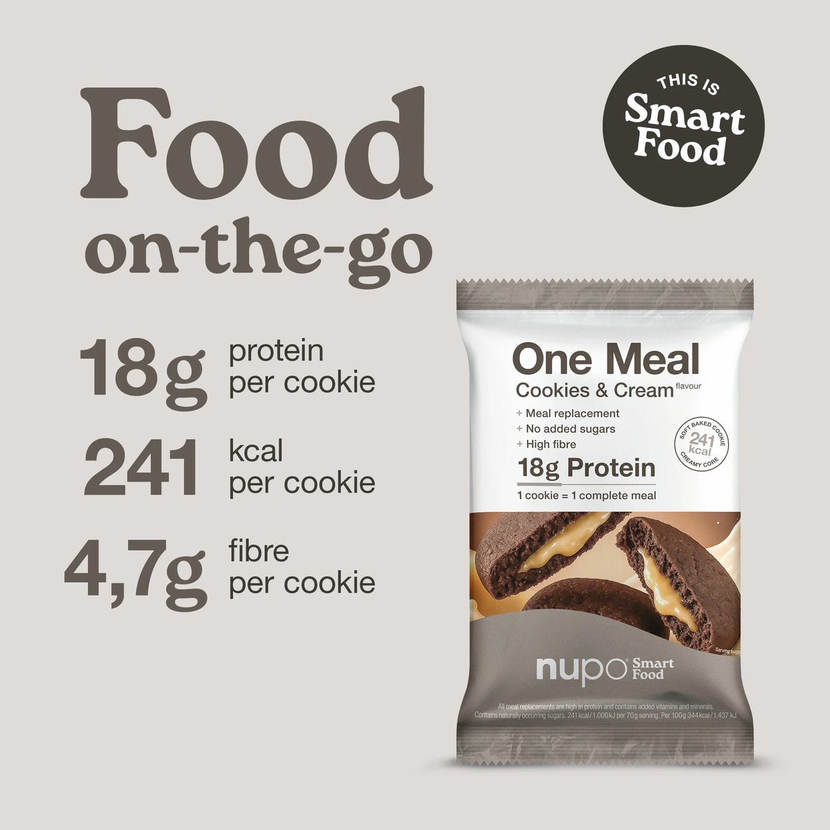 One Meal Cookies and Cream